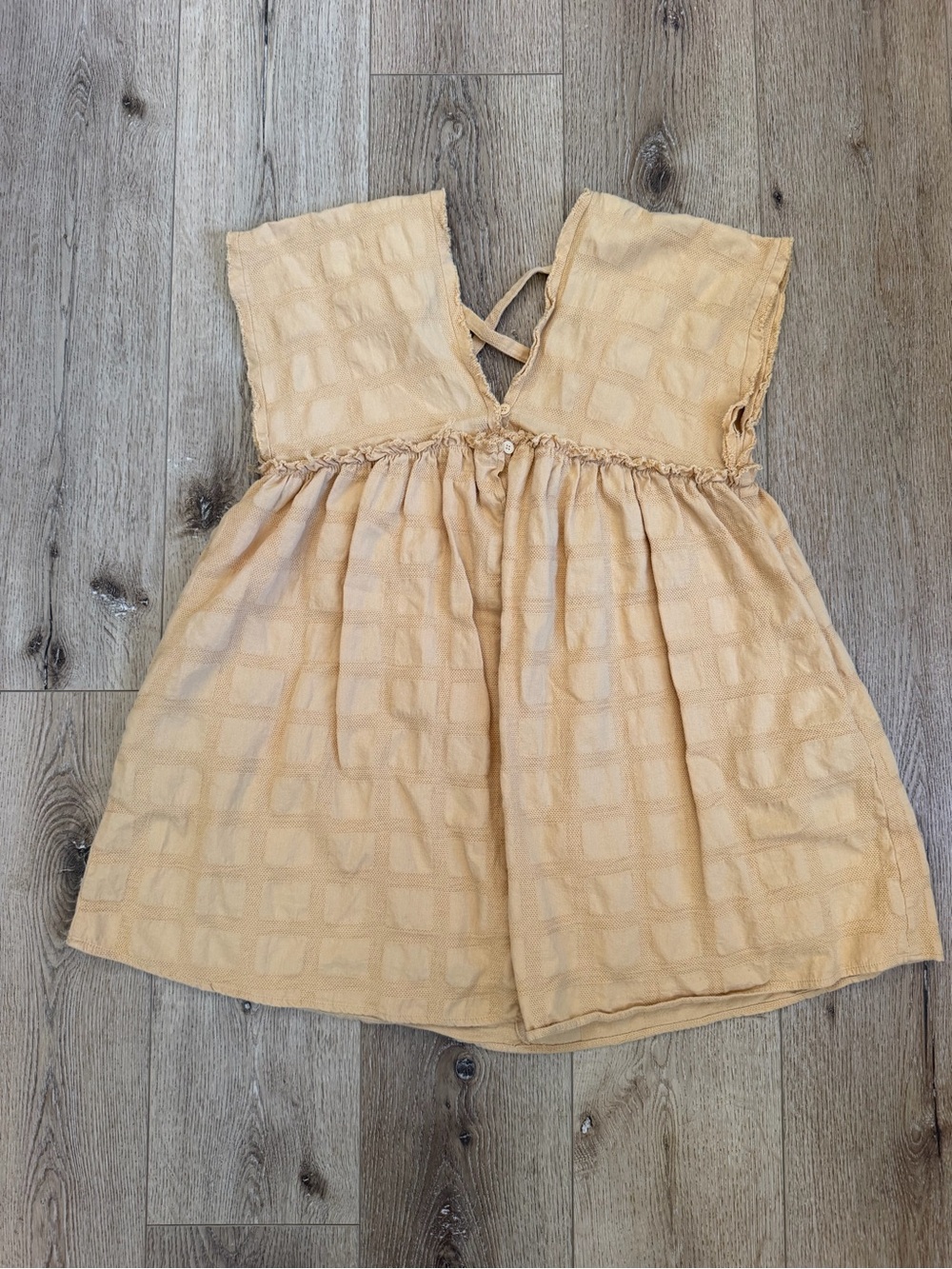 Mustard Seed shorts v neck Romper small